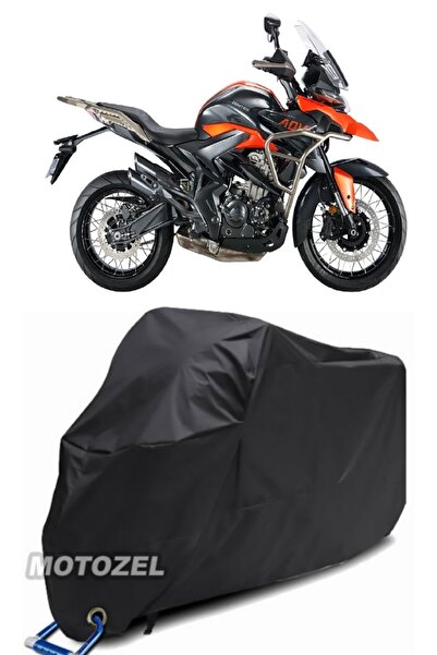 AutoZEL قماش مشمع أسود للدراجات النارية من زونتس 350 T2 مقاوم للماء (متوافق م...