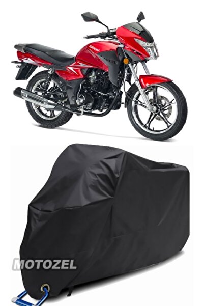 MotoZEL قماش القنب الأسود المتوافق مع قفل Kanuni S125T مقاوم للماء