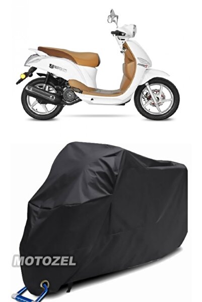 MotoZEL قماش القنب الأسود المتوافق مع قفل Yuki YK 150 T-3 مقاوم للماء