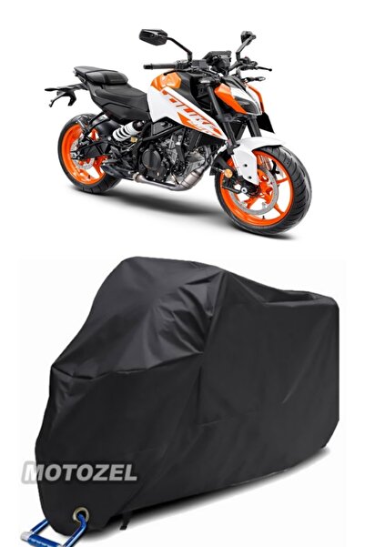 MotoZEL قماش القنب الأسود المتوافق مع قفل KTM 250 Duke ABS مقاوم للماء