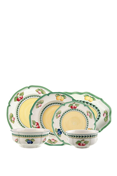 Villeroy & Boch French Garden Fleurence 12 Kişilik 51 Parça Porselen Yemek Ta...