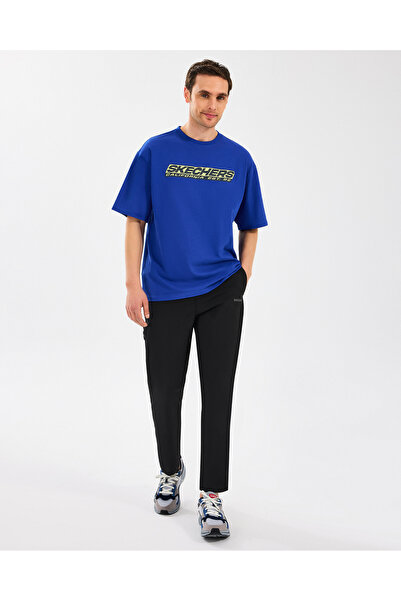SKECHERS M Regular Pant Erkek Siyah Pantolon S2510204-001