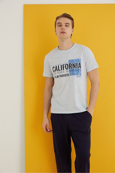 ELİTOL Combed Men's Pajama Suit