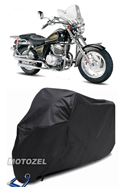 AutoZEL قماش ليفان LF250-4 أسود للدراجات النارية مقاوم للماء (متوافق مع القفل)