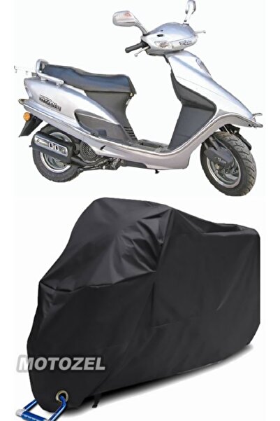 MotoZEL قماش مشمع أسود متوافق مع قفل Hyundai Cityzen 125 مقاوم للماء