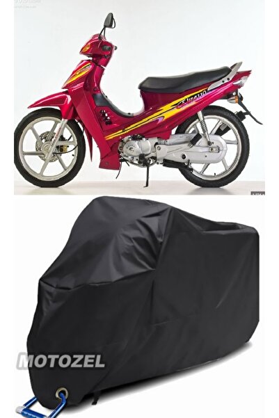 AutoZEL Kanuni Elite 100 أسود للدراجات النارية مقاوم للماء (متوافق مع القفل)