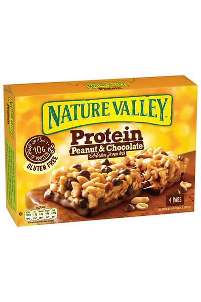 Nature Valley PROTEIN BAR PEANUT & CHOCOLATE 40GM (1X4X8)