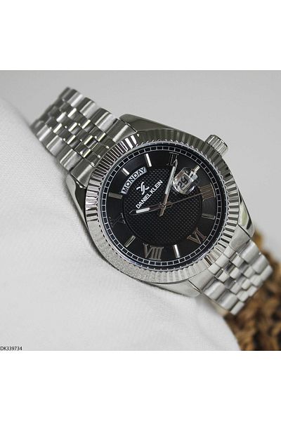 Daniel Klein Dk 339734   Men's Wrist Watch with Steel Cord