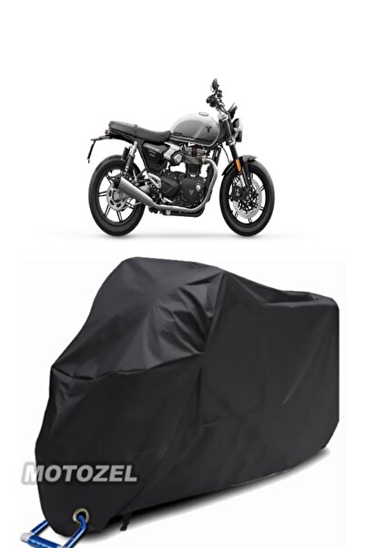 MotoZEL قماش القنب الأسود المتوافق مع قفل Triumph Speed ​​Twin 1200 RS مقاوم ...