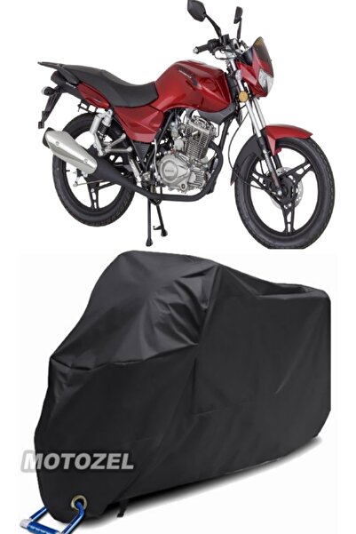 MotoZEL قماش القنب الأسود المتوافق مع قفل الانجراف Mondial 125 MH مقاوم للماء