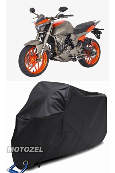 MotoZEL قماش القنب الأسود المتوافق مع قفل Zontes Phantom S250 مقاوم للماء