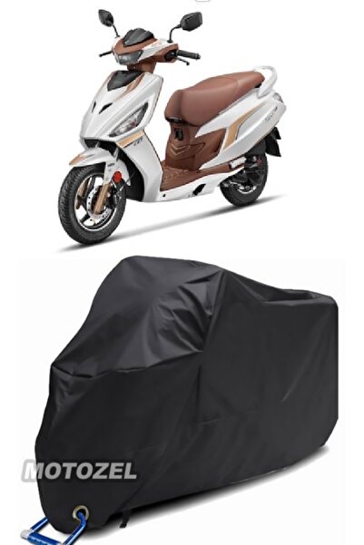 MotoZEL Hero Dash 125 Kilit Uyumlu Siyah Motosiklet Brandası Su Geçirmez