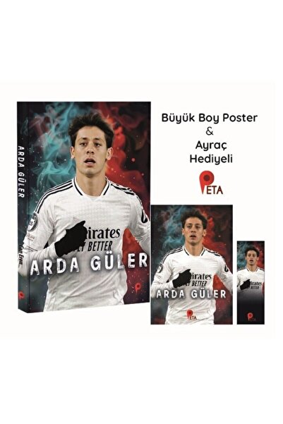 peta kitap Arda Güler - (POSTER VE AYRAÇ HEDİYELİ)
