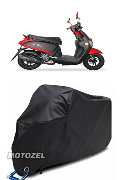 MotoZEL قماش القنب الأسود المتوافق مع قفل Stmax Roma 50 مقاوم للماء