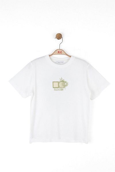 nk kids Children's T-Shirt - Ecru 48358