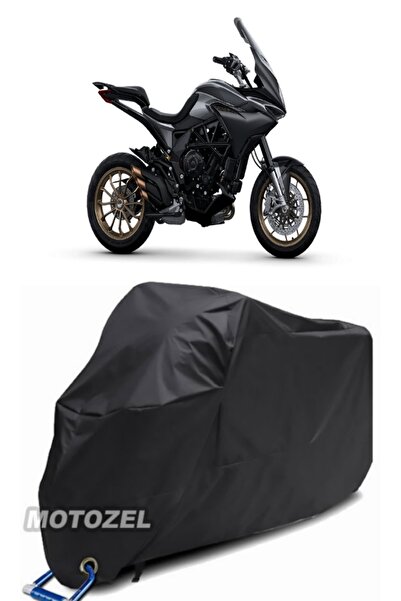 MotoZEL قماش القنب الأسود المتوافق مع قفل MV Agusta Turismo Veloce 800 Lusso ...