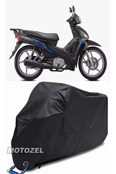 MotoZEL محرك فولاذي XGJ 100-7 أسود متوافق مع الحقيبة الخلفية للدراجات النارية...