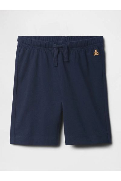 GAP Baby Boy Brannan Bear Embroidered Pull-On Orange Short