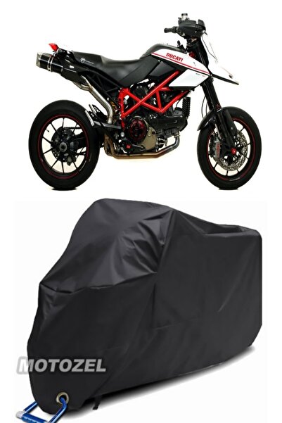 MotoZEL قماش القنب الأسود المتوافق مع قفل Ducati Hypermotard 1100 Evo SP مقاو...