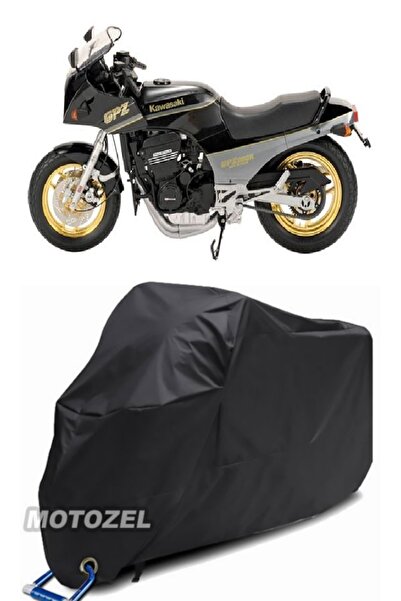 MotoZEL قماش القنب الأسود المتوافق مع قفل Kawasaki GPZ 900 R مقاوم للماء