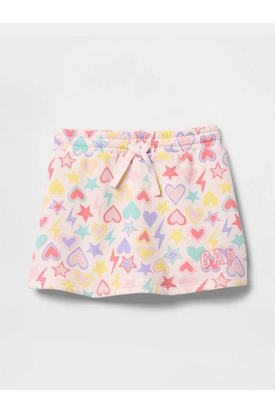 GAP Pink Baby Girl Gap Logo Pull-On Shorts Skirt