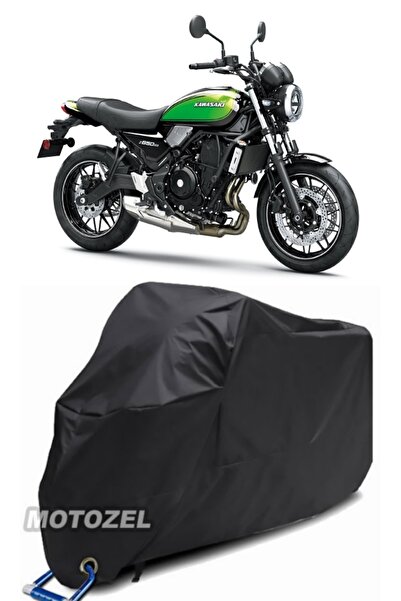 MotoZEL قماش القنب الأسود المتوافق مع قفل Kawasaki Z 650 RS مقاوم للماء