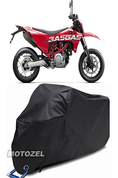 AutoZEL غطاء دراجة نارية أسود غاز SM 700 مقاوم للماء (متوافق مع القفل)