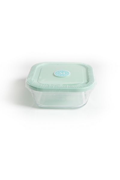 Martha Stewart Containers Hadsell Glass Square 6Pcs