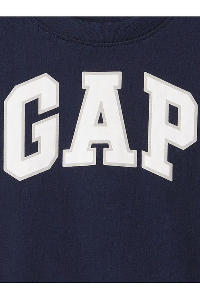 GAP تي شيرت برتقالي بشعار Baby Boy Gap