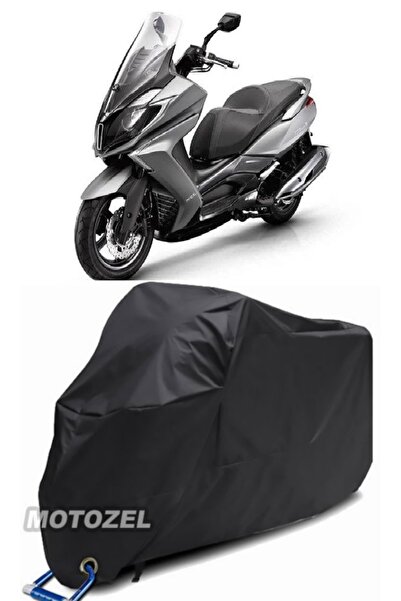 MotoZEL قماش القنب الأسود المتوافق مع قفل Kymco Downtown 250i مقاوم للماء