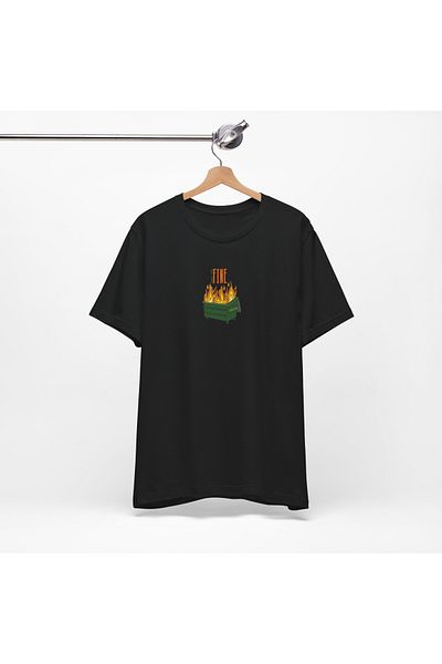 IVART Βαμβακερό Unisex 100% Crew λαιμόκοψη κοντομάνικο κανονικό μπλουζάκι