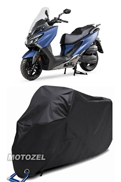 MotoZEL قماش القنب الأسود المتوافق مع قفل Kymco Xtown 250i مقاوم للماء