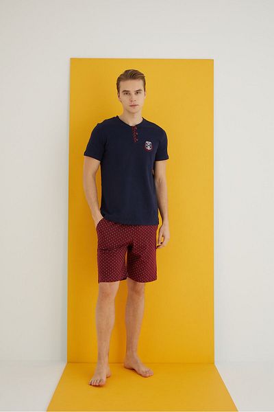 ELİTOL Combed Men's Shorts Set