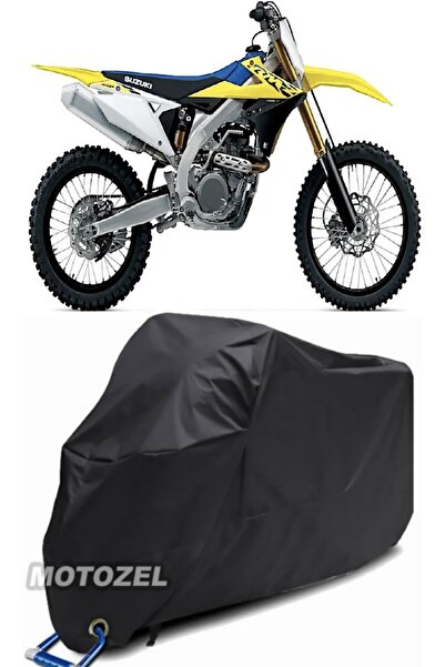 MotoZEL قماش القنب الأسود المتوافق مع قفل سوزوكي RM Z250 مقاوم للماء