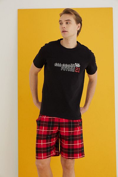 ELİTOL Combed Men's Shorts Set