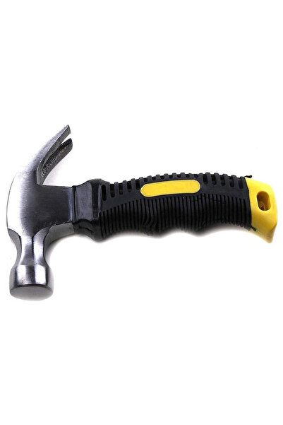 Generic مطرقة مخلب صغيرة مع حامل مسامير مغناطيسي ومقبض مضاد للانزلاق - 160 مم...