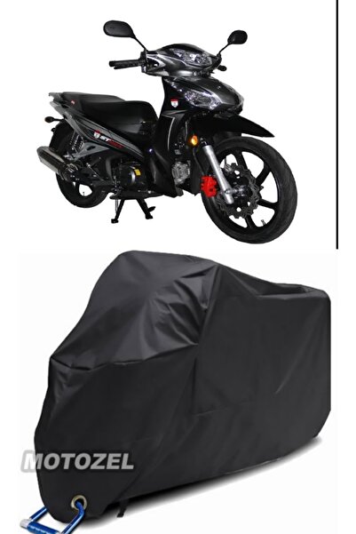 MotoZEL قماش القنب الأسود المتوافق مع قفل Stmax Mega 100 مقاوم للماء