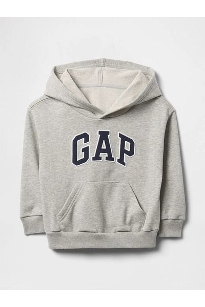 GAP Baby Boy Gap Logo Relaxed Sweatshirt Gray