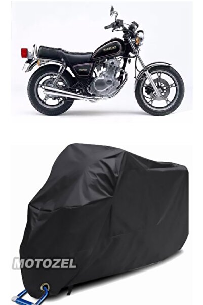 AutoZEL سوزوكي GN 250 أسود دراجة نارية قماش مقاوم للماء (متوافق مع القفل)