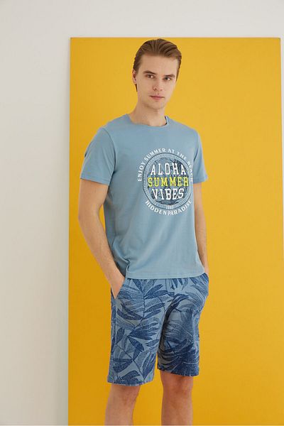 ELİTOL Combed Men's Shorts Set