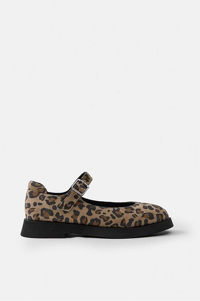 NILUFARR Panthera Leopard Genuine Leather Women's Loafer