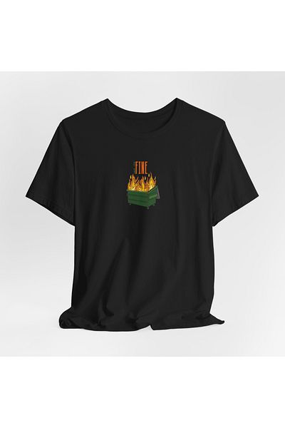 IVART Βαμβακερό Unisex 100% Crew λαιμόκοψη κοντομάνικο κανονικό μπλουζάκι