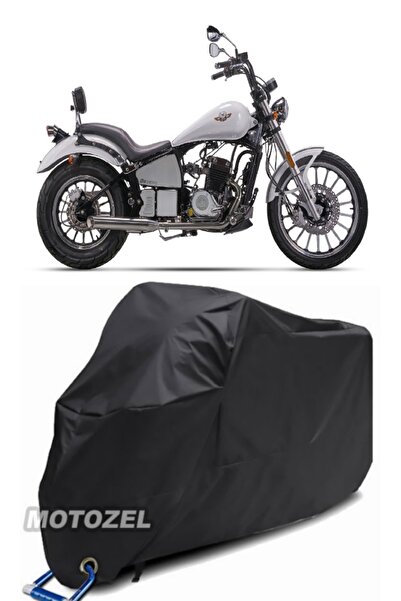 MotoZEL قماش القنب الأسود المتوافق مع قفل Regal Raptor Daytona 250 مقاوم للماء