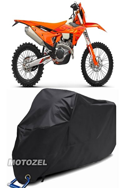 MotoZEL KTM 450 EXC-F ستة أيام قفل متوافق مع القماش المشمع الأسود للدراجات ال...