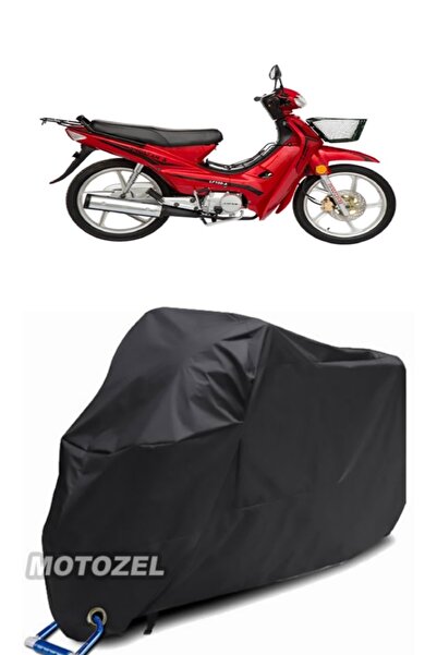 MotoZEL قماش القنب الأسود المتوافق مع قفل Lifan LF100-A مقاوم للماء