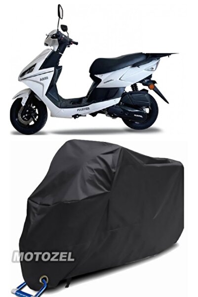 MotoZEL قماش القنب الأسود المتوافق مع قفل King Motor Ares 125 مقاوم للماء