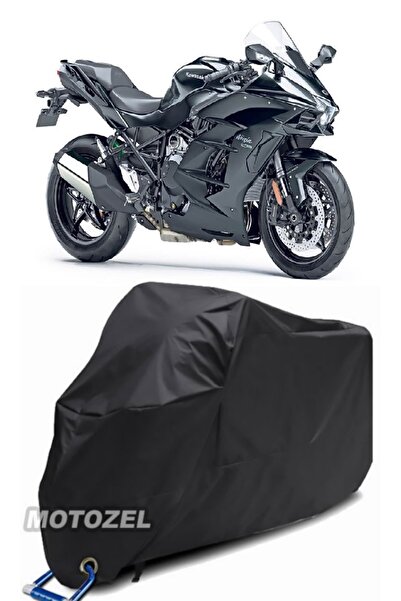 MotoZEL كاواساكي نينجا H2 SX متوافق مع قفل الدراجة النارية الأسود المقاوم للماء