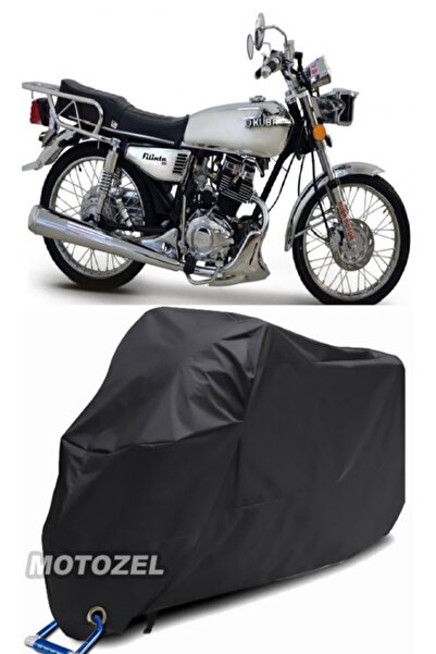 MotoZEL قماش Kuba Filinta 200 Lock متوافق مع القماش المشمع الأسود للدراجات ال...