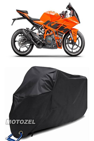 MotoZEL قماش القنب الأسود المتوافق مع قفل KTM 390 RC مقاوم للماء