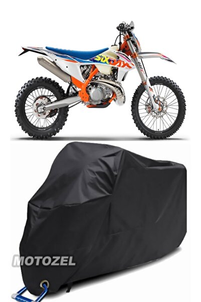 MotoZEL KTM 250 EXC Six Days TPI Lock متوافق مع القماش المشمع الأسود للدراجات...
